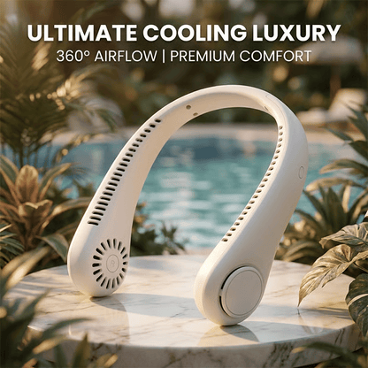 🔥Last Day 49% OFF🔥🍃 Portable Bladeless Neck Fan