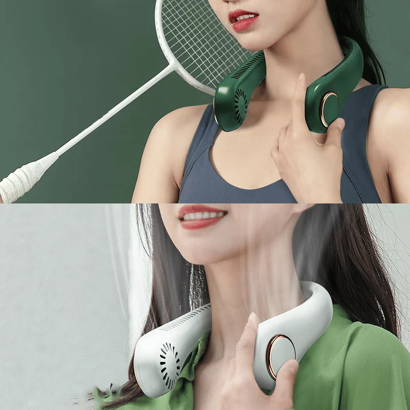 🔥Last Day 49% OFF🔥🍃 Portable Bladeless Neck Fan