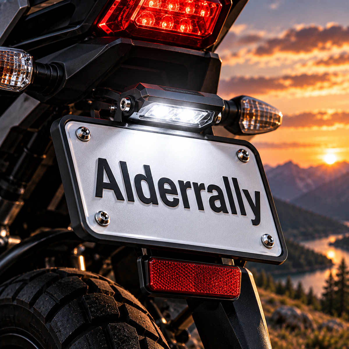 Alderrally® NightRider LED License Plate Light