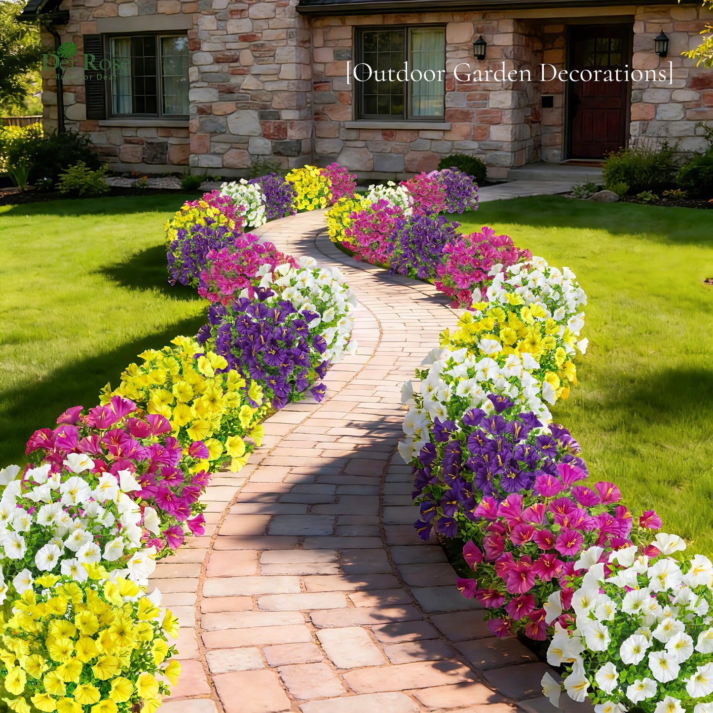 💥Last Day 60% OFF💥UV Resistant Artificial Petunias Flowers