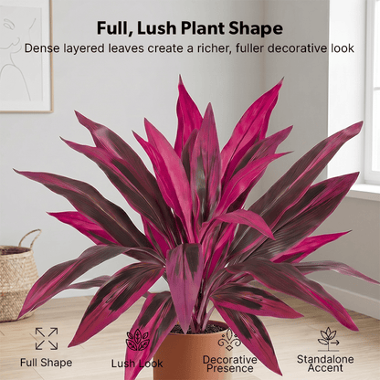 🎁  Last Day 60% OFF - Artificial Boston Fern & Dragon's Blood Tree Plants